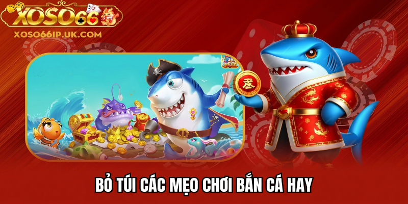 BỎ TÚI CÁC MẸO CHƠI BẮN CÁ HAY
