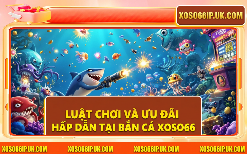 LUẬT CHƠI VÀ ƯU ĐÃIHẤP DẪN TẠI BẮN CÁ XOSO66